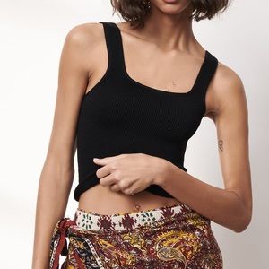 Zara Seamless Textured Top